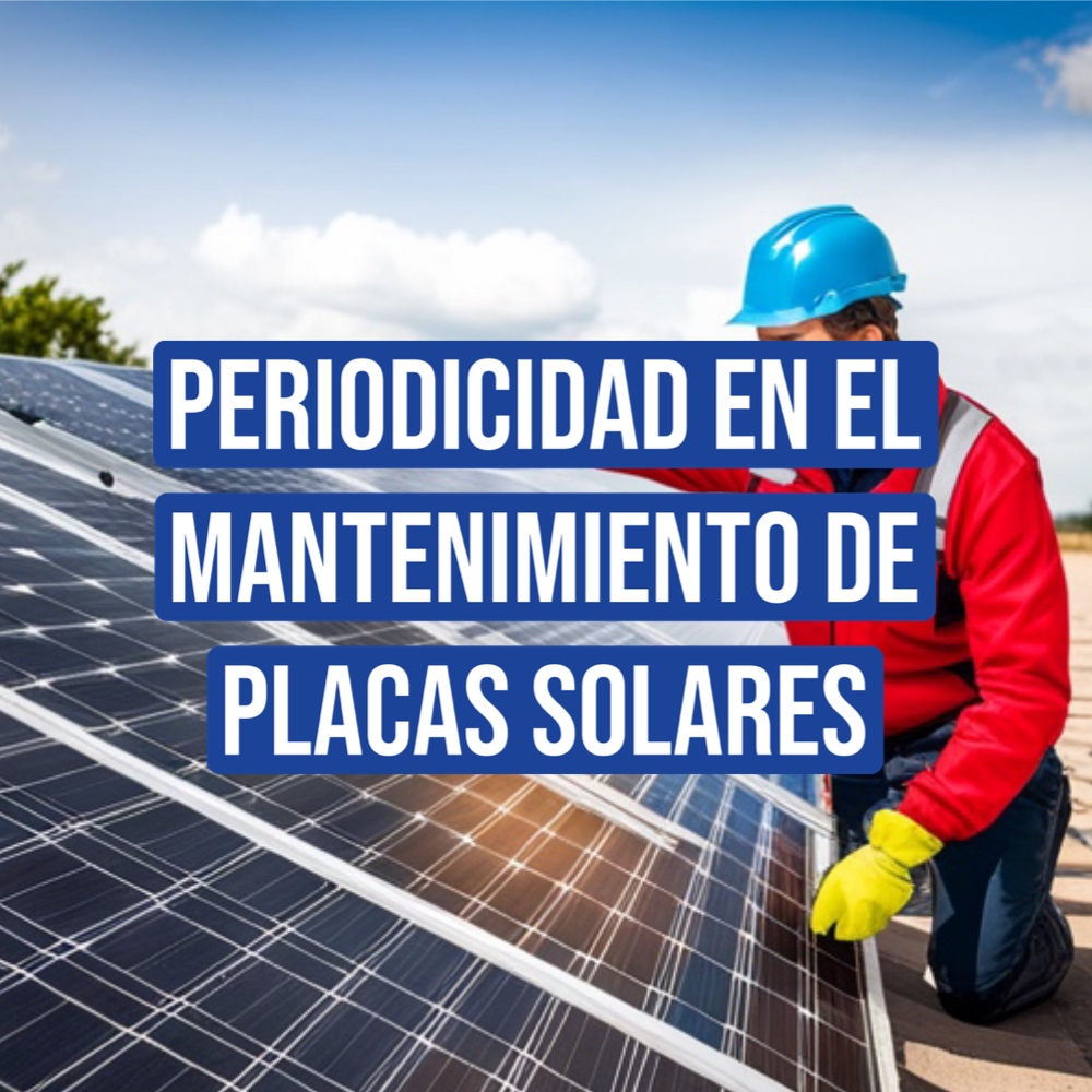 mantenimiento de placas solares